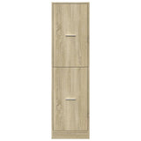 vidaXL Apothecary Cabinet?Sonoma Oak 40x41x144.5 cm Engineered Wood