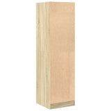 vidaXL Apothecary Cabinet?Sonoma Oak 40x41x144.5 cm Engineered Wood