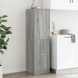 vidaXL Apothecary Cabinet?Grey Sonoma 40x41x144.5 cm Engineered Wood