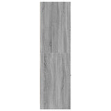 vidaXL Apothecary Cabinet?Grey Sonoma 40x41x144.5 cm Engineered Wood