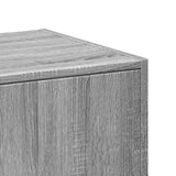 vidaXL Apothecary Cabinet?Grey Sonoma 40x41x144.5 cm Engineered Wood