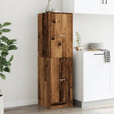 vidaXL Apothecary Cabinet?Old Wood 40x41x144.5 cm Engineered Wood