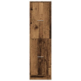 vidaXL Apothecary Cabinet?Old Wood 40x41x144.5 cm Engineered Wood