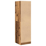 vidaXL Apothecary Cabinet?Old Wood 40x41x144.5 cm Engineered Wood