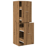 vidaXL Apothecary Cabinet?Artisian Oak 40x41x144.5 cm Engineered Wood