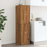 vidaXL Apothecary Cabinet?Artisian Oak 40x41x144.5 cm Engineered Wood