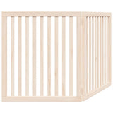 vidaXL Dog Gate Foldable 2 Panels 160 cm Poplar Wood