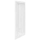 vidaXL Dog Gate Foldable 3 Panels White 150 cm Poplar Wood