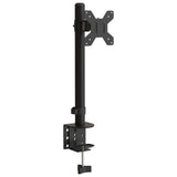 vidaXL Monitor Mount Black Steel VESA 75/100 mm