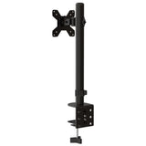 vidaXL Monitor Mount Black Steel VESA 75/100 mm