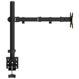 vidaXL Monitor Mount Black Steel VESA 75/100 mm