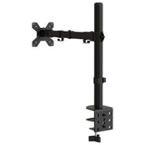 vidaXL Monitor Mount Black Steel VESA 75/100 mm