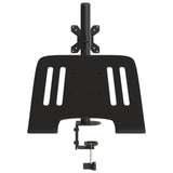 vidaXL Monitor Mount Black Steel VESA 75/100 mm