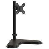 vidaXL Monitor Mount Black Steel VESA 75/100 mm