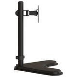 vidaXL Monitor Mount Black Steel VESA 75/100 mm