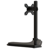 vidaXL Monitor Mount Black Steel VESA 75/100 mm