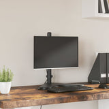 vidaXL Monitor Mount Black Steel VESA 75/100 mm