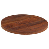 vidaXL Table Top  40x2.5 cm Round Solid Wood Reclaimed