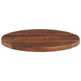 vidaXL Table Top  40x2.5 cm Round Solid Wood Reclaimed