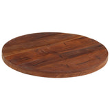 vidaXL Table Top  40x3.8 cm Round Solid Wood Reclaimed