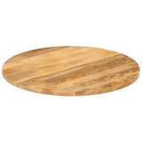 vidaXL Table Top  90x3.8 cm Round Solid Wood Mango