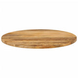 vidaXL Table Top  90x3.8 cm Round Solid Wood Mango