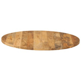 vidaXL Table Top  90x3.8 cm Round Solid Wood Mango