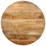 vidaXL Table Top  90x3.8 cm Round Solid Wood Mango