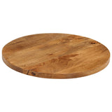 vidaXL Table Top  40x2.5 cm Round Solid Wood Mango