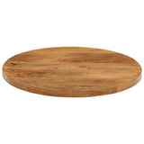 vidaXL Table Top  40x3.8 cm Round Solid Wood Mango