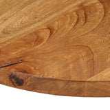 vidaXL Table Top  40x3.8 cm Round Solid Wood Mango