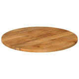 vidaXL Table Top  90x3.8 cm Round Solid Wood Mango