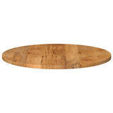 vidaXL Table Top  90x3.8 cm Round Solid Wood Mango