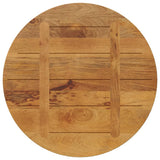 vidaXL Table Top  90x3.8 cm Round Solid Wood Mango