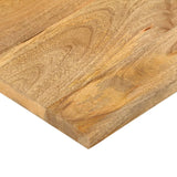 vidaXL Table Top 50x50x2.5 cm Square Solid Wood Mango