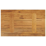 vidaXL Table Top 50x40x2.5 cm Rectangular Solid Wood Mango