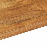 vidaXL Table Top 60x50x2.5 cm Rectangular Solid Wood Mango