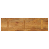 vidaXL Table Top 110x20x3.8 cm Rectangular Solid Wood Mango