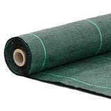 vidaXL Weed Membrane Green 4x100 m PP