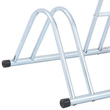 vidaXL Bicycle Stand for 6 Bikes Floor Freestanding Galvanised Steel