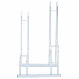 vidaXL Bicycle Stand for 2 Bikes Floor Freestanding Galvanised Steel