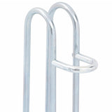 vidaXL Bicycle Stand for 4 Bikes Floor Freestanding Galvanised Steel