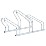 vidaXL Bicycle Stand for 3 Bikes Floor Freestanding Galvanised Steel