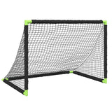 vidaXL Kids' Football Goal Foldable Black 90x64x64 cm