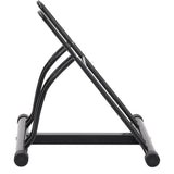 vidaXL Bicycle Stand for 2 Bikes Floor Freestanding Steel