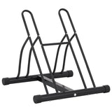 vidaXL Bicycle Stand for 2 Bikes Floor Freestanding Steel