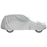 vidaXL Car Cover for SUV with Buckle Straps Full Silver L