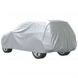 vidaXL Car Cover for SUV with Buckle Straps Full Silver L