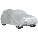 vidaXL Car Cover for SUV with Buckle Straps Full Silver XL