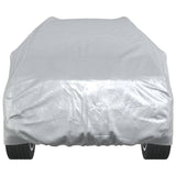 vidaXL Car Cover for SUV with Buckle Straps Full Silver XL